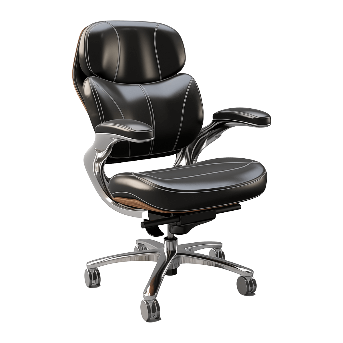 Classic PU Office Chair - Image 2